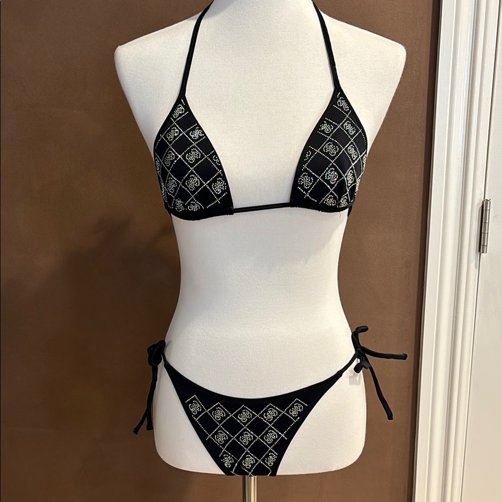 Guess Black and White Bikini